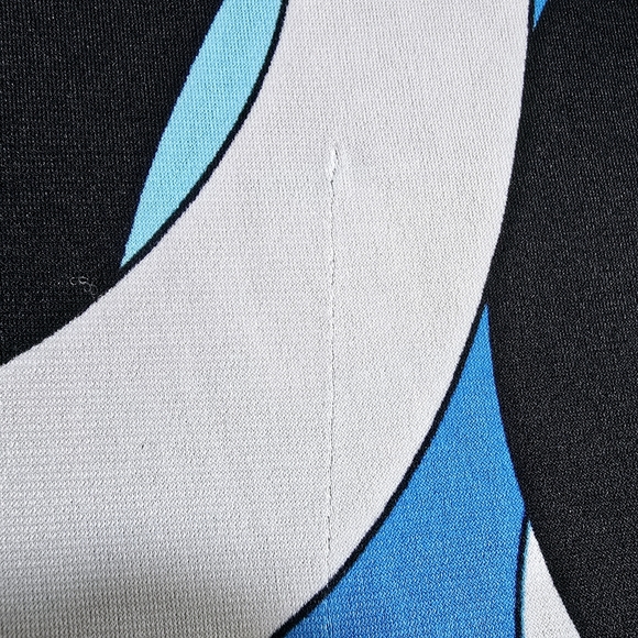 Michael Kors Women Sz OS Cover up Top adjust string neck poncho mod swirl print - Picture 11 of 11